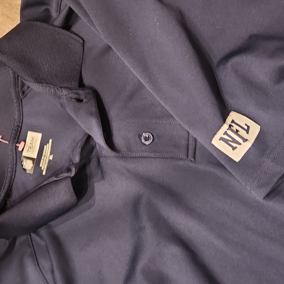 NFL Blue Polo Shirt with Denver Broncos Logo - Picture 4 of 4